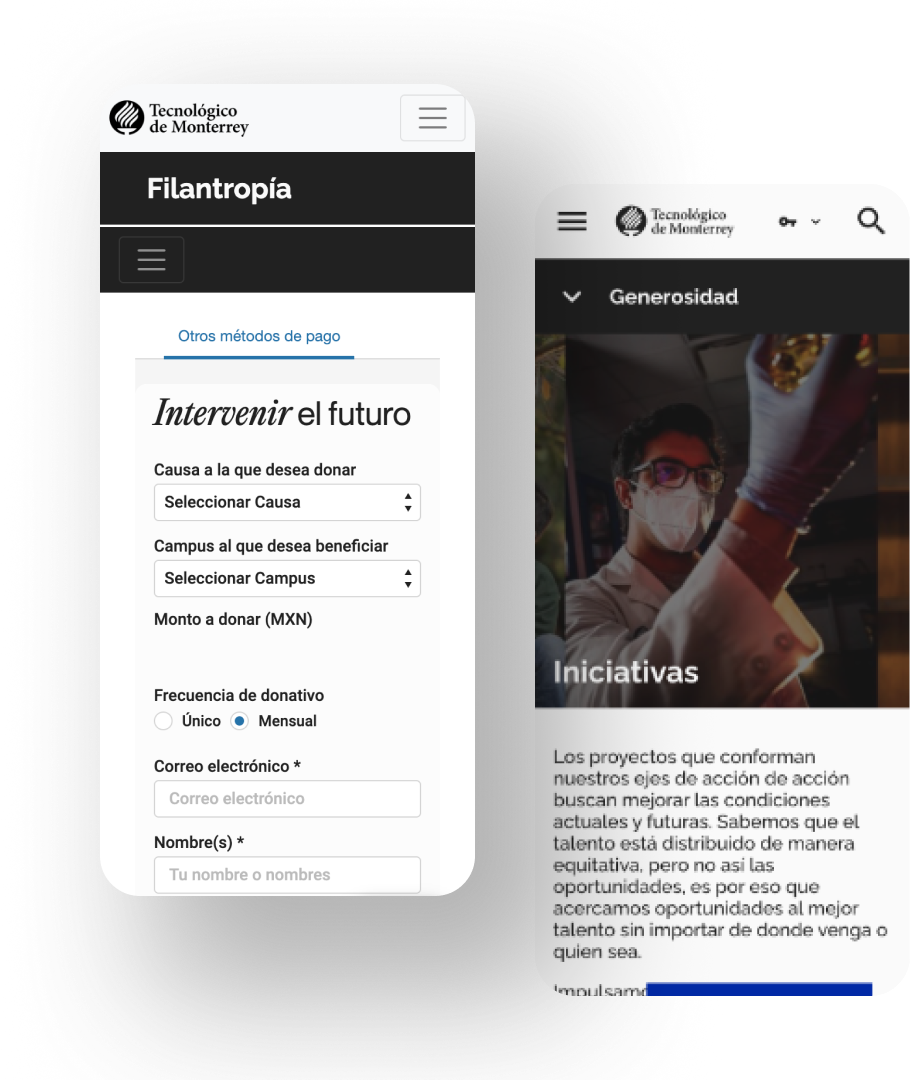 Prototipo de la Experiencia de Usuarios Tecnológico de Monterrey Ricardo Canales UX UI Design